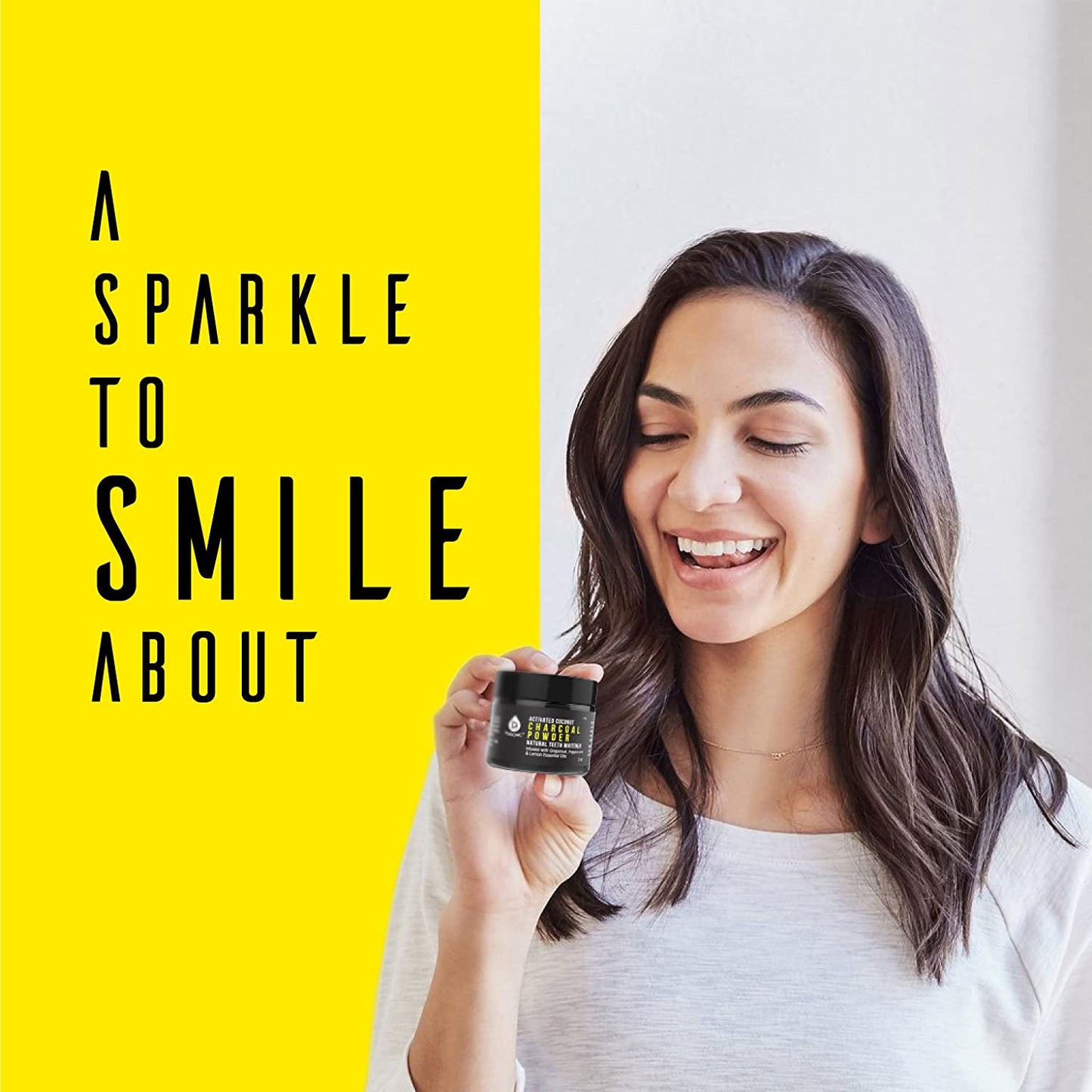 Activated Coconut Charcoal Powder Natural Teeth Whitener - Home Deals Co.
