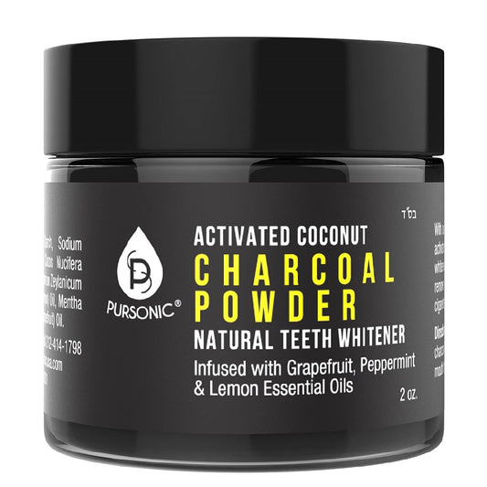 Activated Coconut Charcoal Powder Natural Teeth Whitener - Home Deals Co.